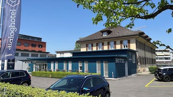 Fassade der Unterkunft