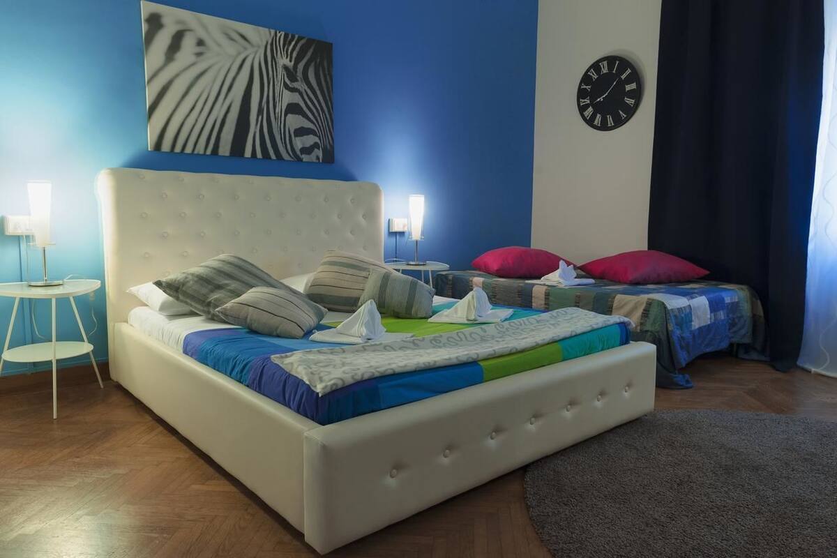 Desk, free cots/infant beds, rollaway beds, free WiFi