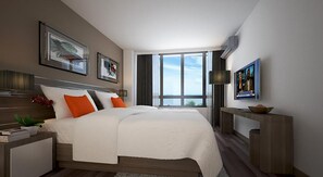 Ropa de cama de alta calidad y camas con pillow-top