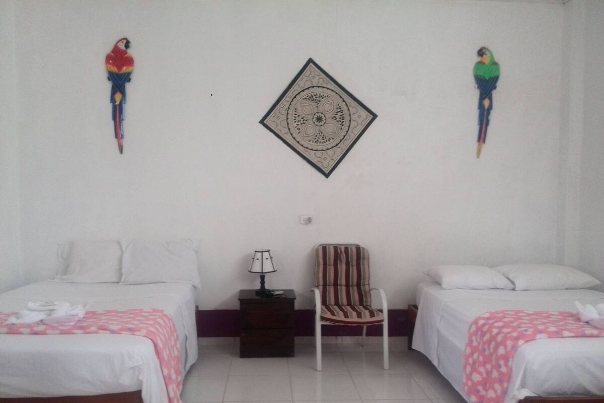 Double Room | 1 bilik tidur, peralatan tempat tidur premium, bar mini