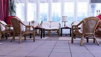 Lobby sitting area