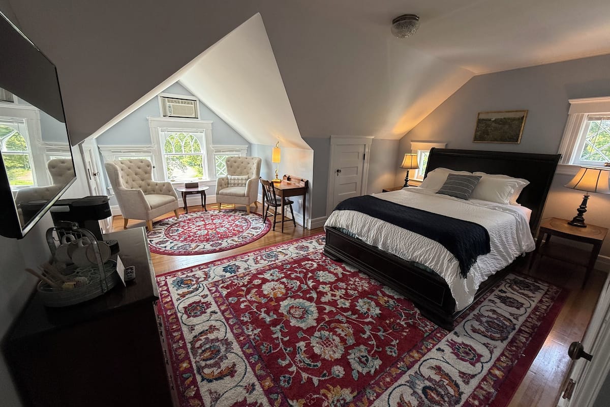 Panorama-Zimmer | 1 Schlafzimmer, kostenloses WLAN, Bettwäsche