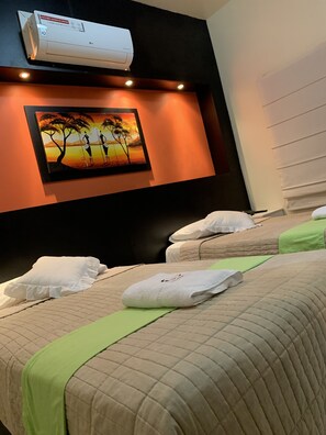 Chambre avec lits jumeaux