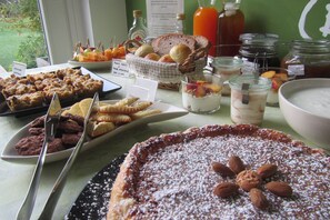 Gratis frukostbuffé varje dag 