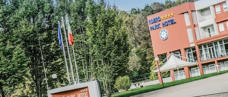 Fassade der Unterkunft