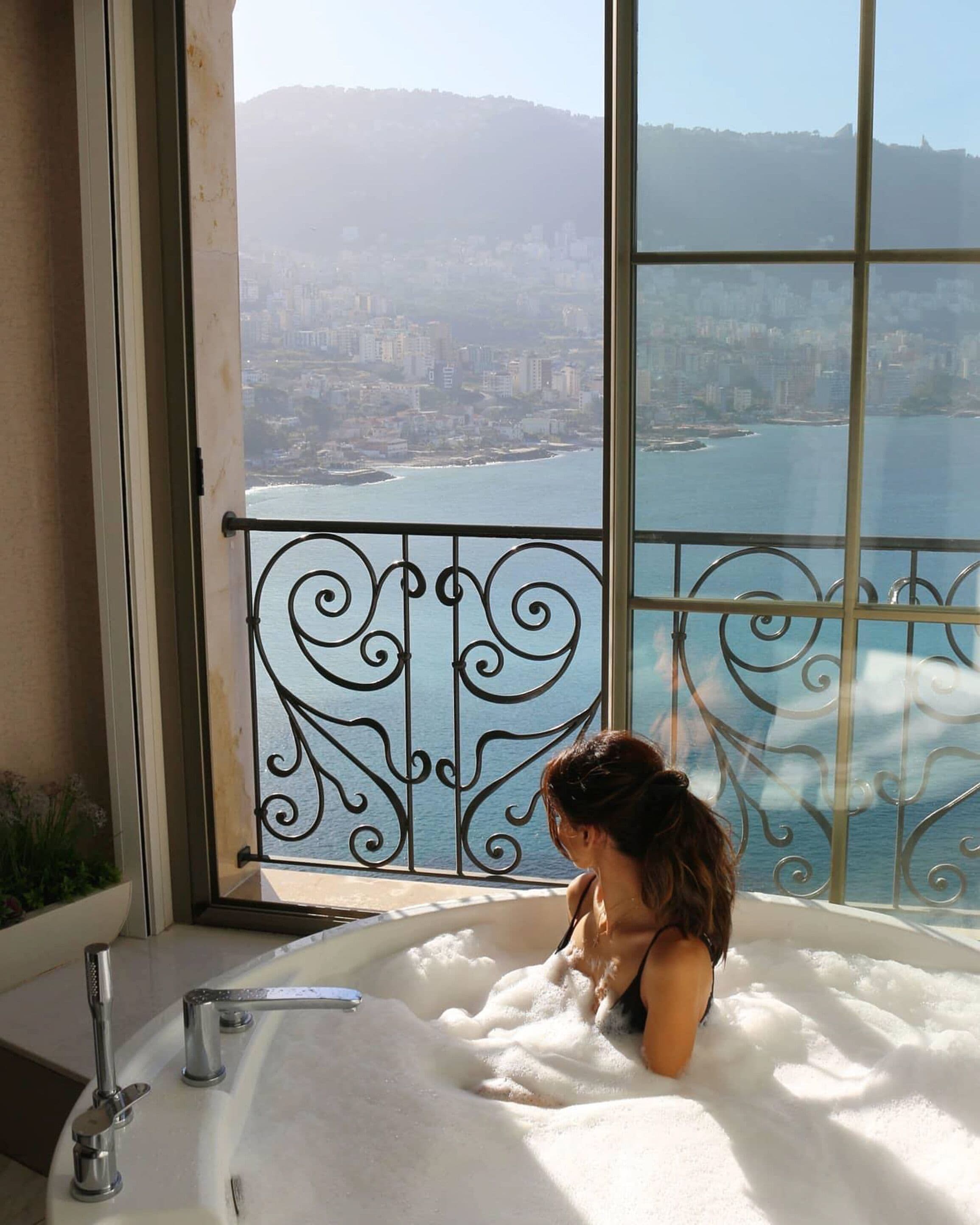 Bain à remous privé