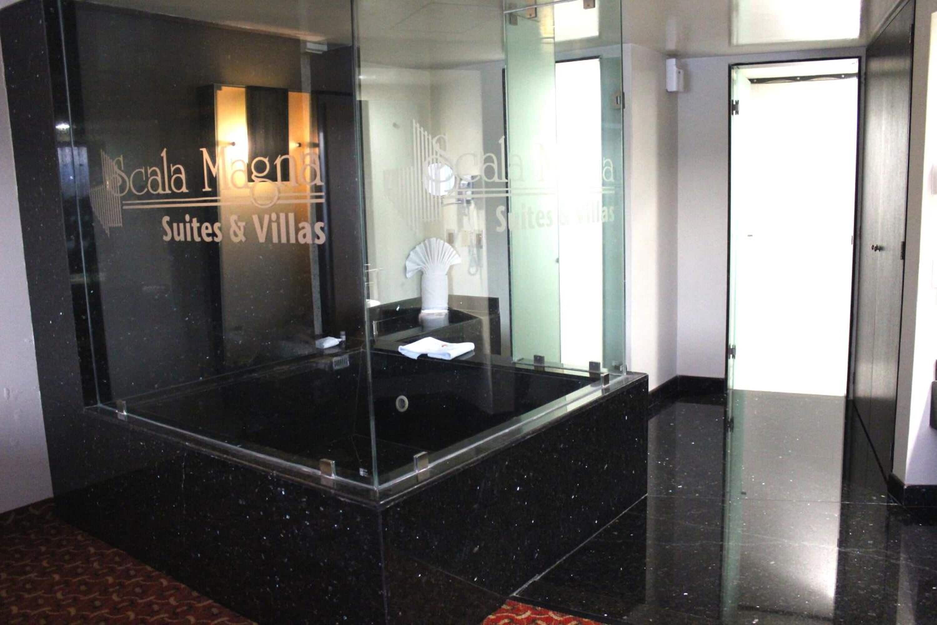 shower, free toiletries, hair dryer, bathrobes