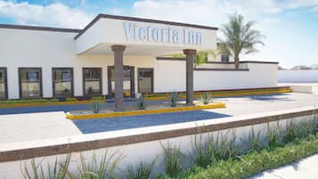 Overnatningsstedets facade