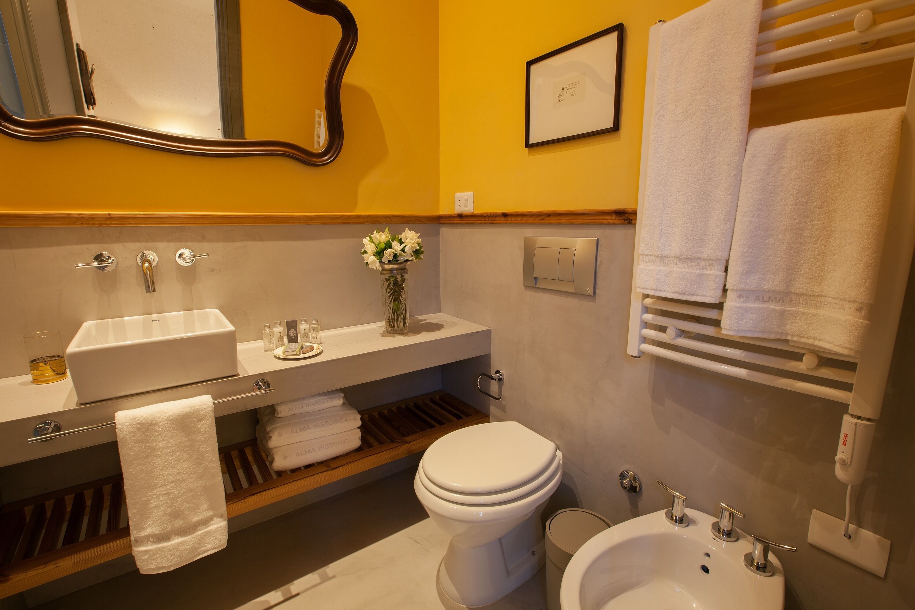 superior room | bathroom | shower, free toiletries, hair dryer, slippers
