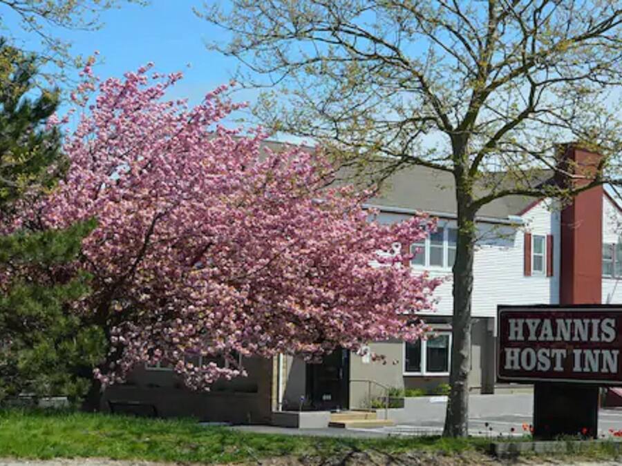 Overnatningsstedets facade