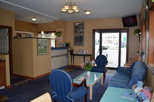 Sala de estar en el lobby