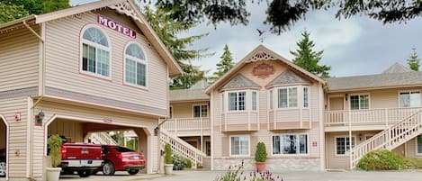 Voorkant van accommodatie