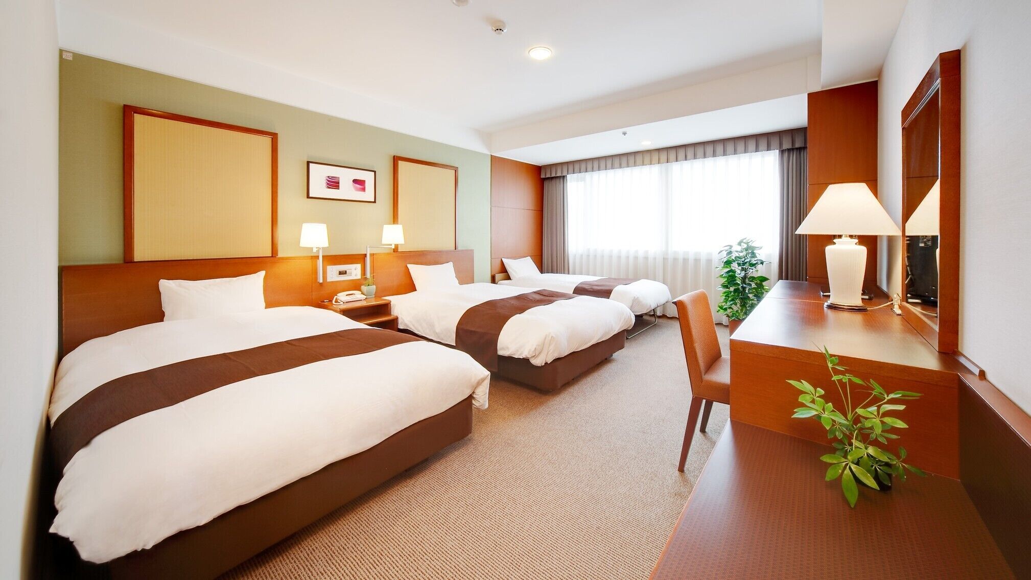 Premium bedding, blackout curtains, soundproofing