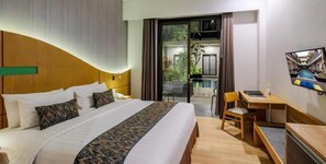 Deluxe Adorable Room, Balcony (Free Scheduled Airport Transfers) | In-room safe, desk, free WiFi, bed sheets