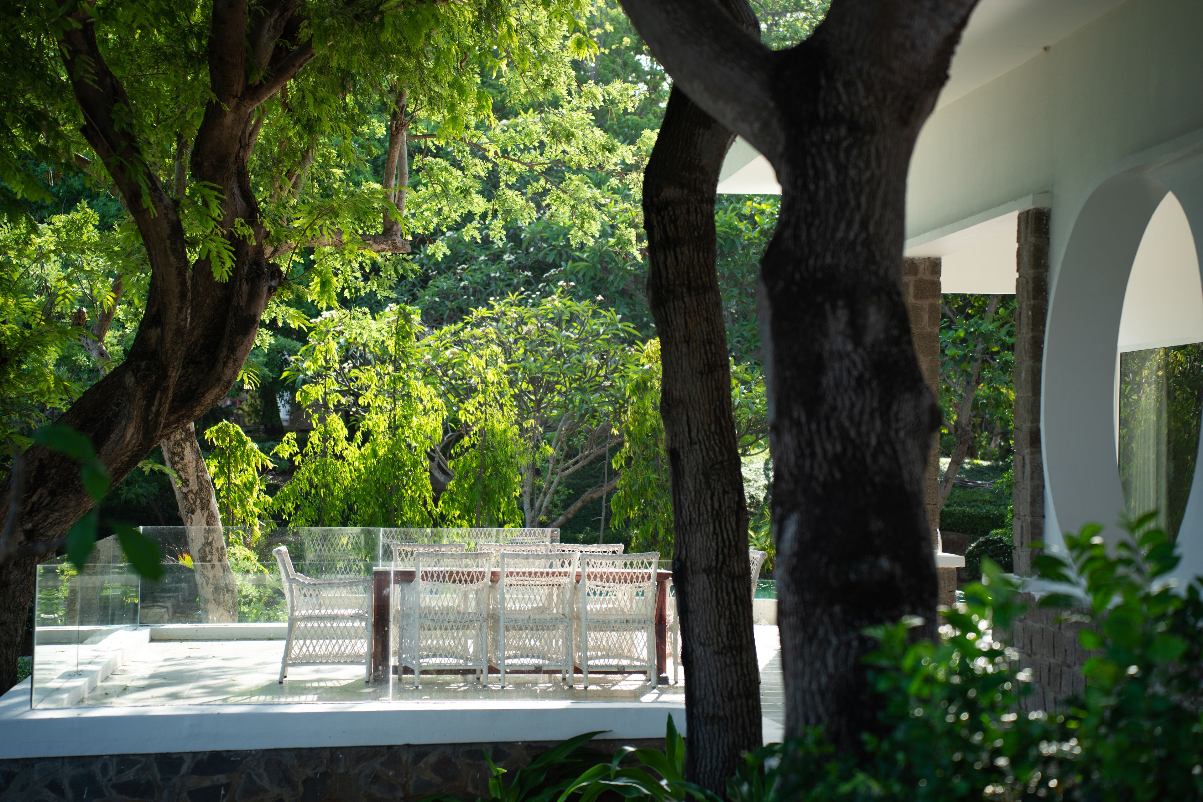 oasis pool villa 3 bedrooom | terrace/patio