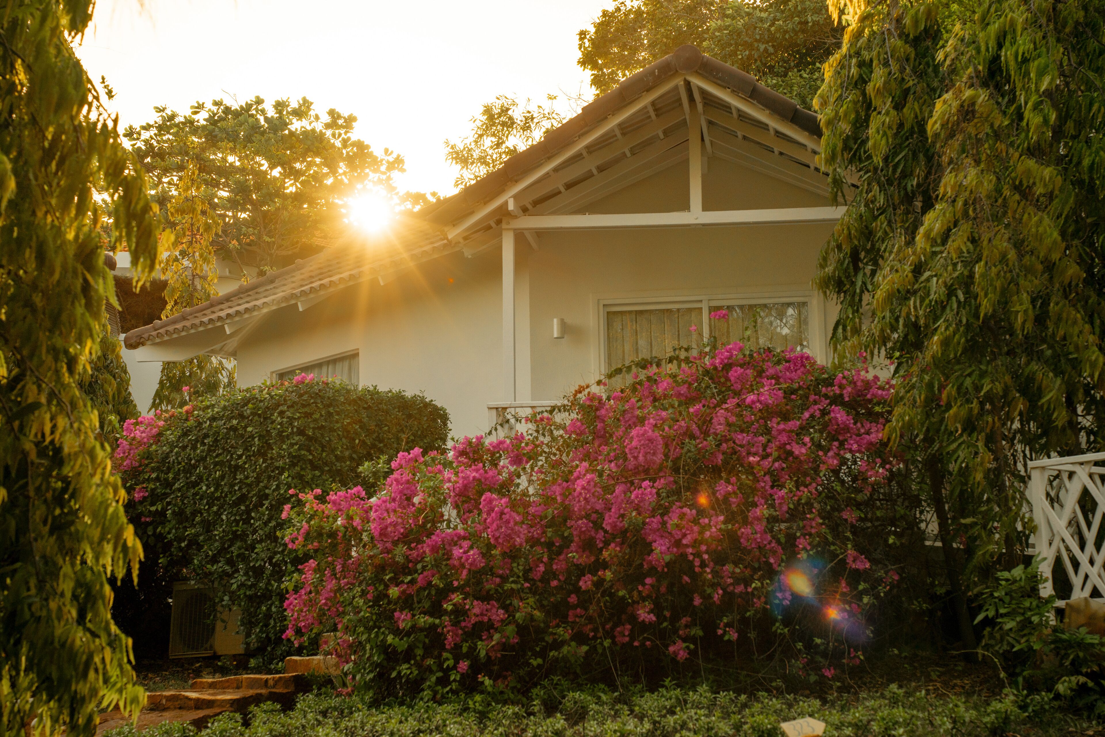family bungalow | garden view