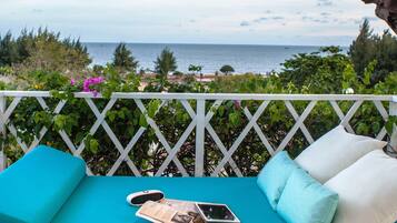 Blick von der Unterkunft