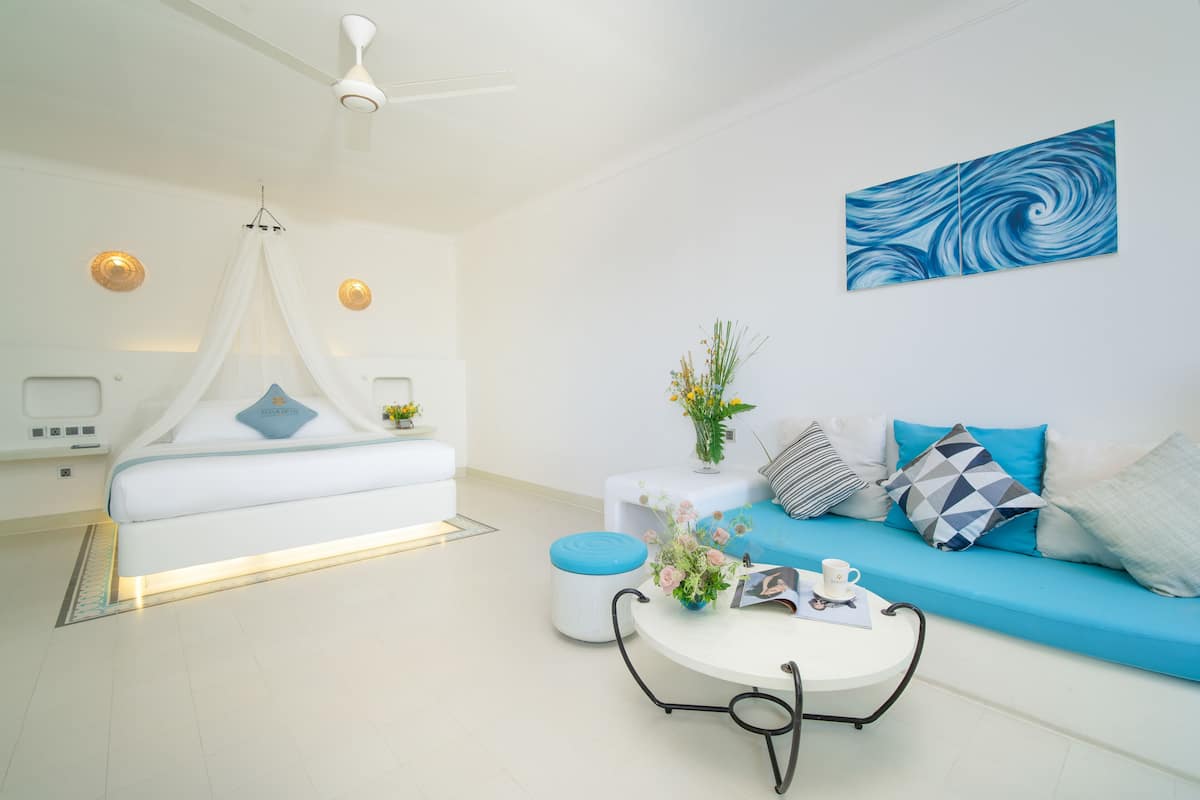 Terrace Bungalow Double | Bộ trải giường bằng vải cotton Ai Cập, bộ đồ giường cao cấp