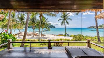 The Beach Villa  | Balcony view