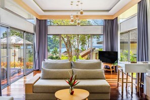 The Tropical Ocean Pool Villa - 2 bedrooms | Badezimmer | Kostenlose Toilettenartikel, Haartrockner, Bidet, Handtücher