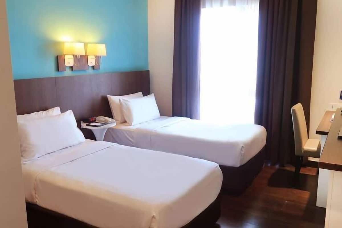 Minibar, in-room safe, desk, blackout drapes