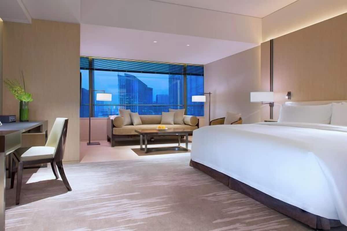 1 habitación, ropa de cama de alta calidad y minibar 