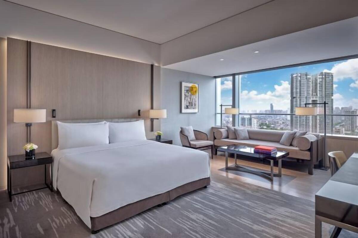 1 habitación, ropa de cama de alta calidad y minibar 