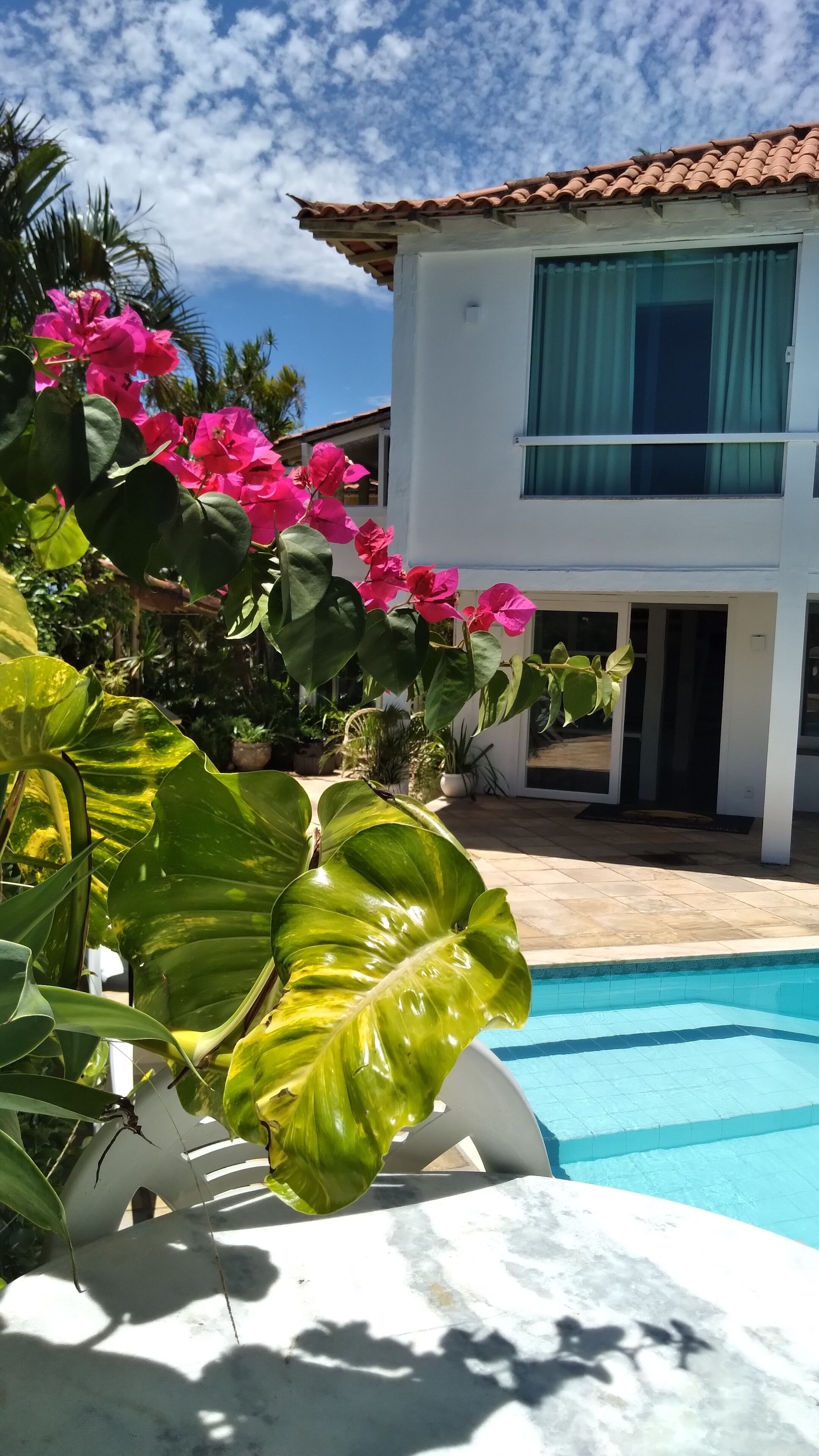 Façade de l’hébergement