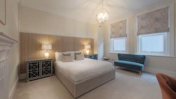 Executive King with Bath and Shower | Premium bedding, individually decorated, individually furnished, desk