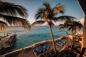 View from property - The Bellafonte - Luxury Oceanfront Hotel (Kralendijk)