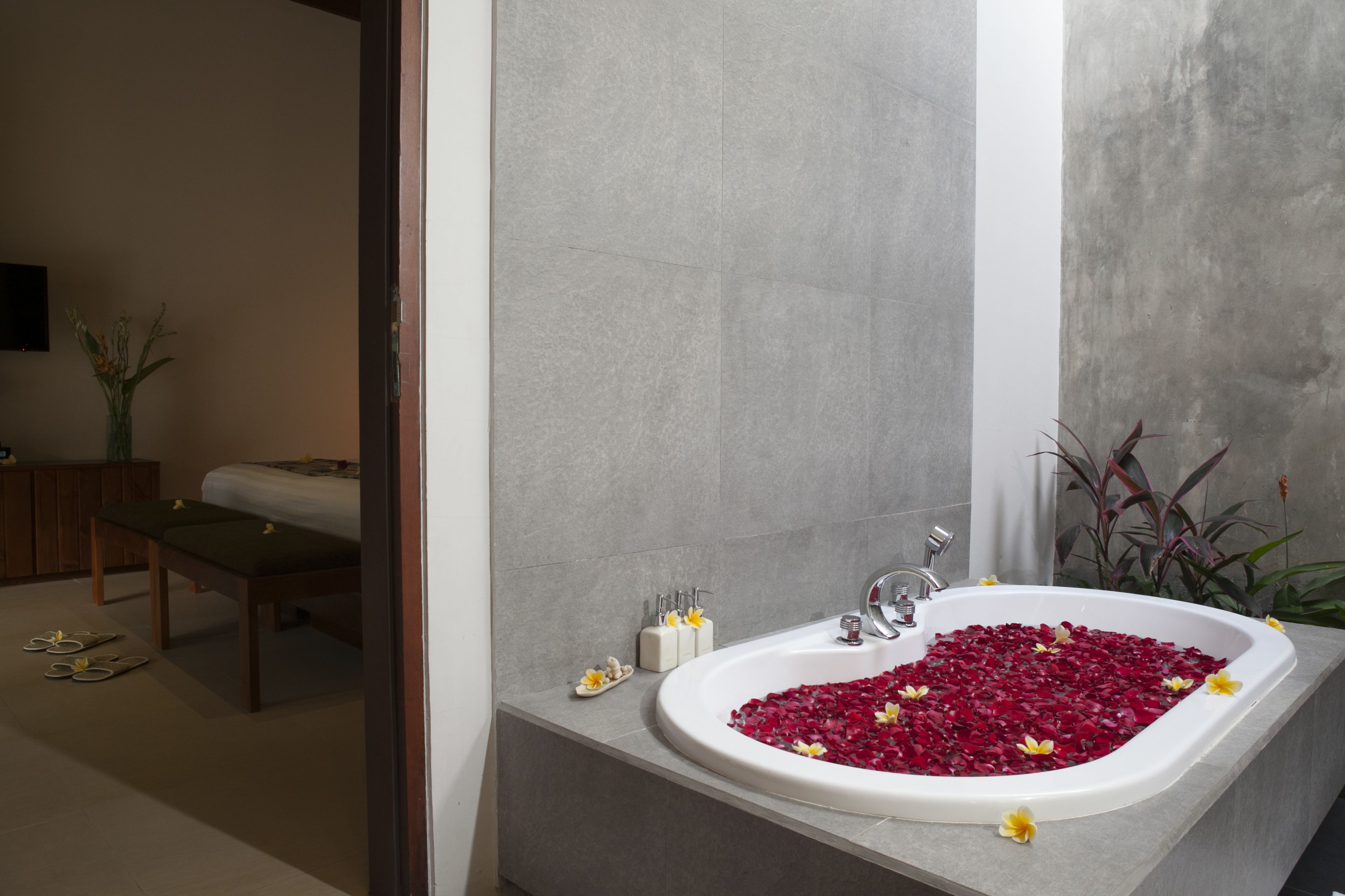 deep-soaking bathtub