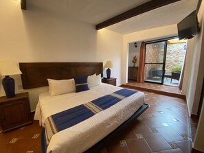 Suíte luxo, terraço | Terraço/pátio