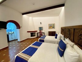 Deluxe Room, 2 Double Beds | Desk, laptop workspace, iron/ironing board, free WiFi