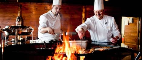 Aperto a colazione e cena, cucina africana