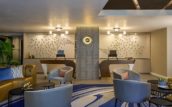 Hotel entrance and lobby at Hyatt Centric South Beach Miami