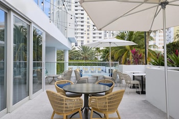 Outdoor pool, free cabanas, pool umbrellas at Hyatt Centric South Beach Miami