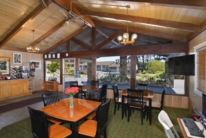 Sala de estar en el lobby