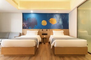 Chambre Confort double, balcon | Bureau, accĂšs au Wi-Fi (inclus)
