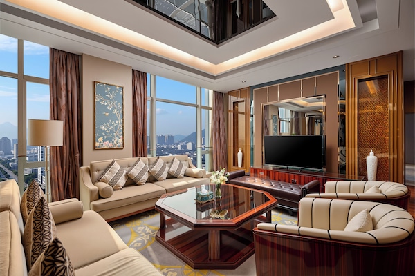 Presidential Suite, Multiple Beds | Down comforters, in-room safe, individually decorated