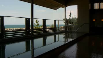 Indoor pool, outdoor pool