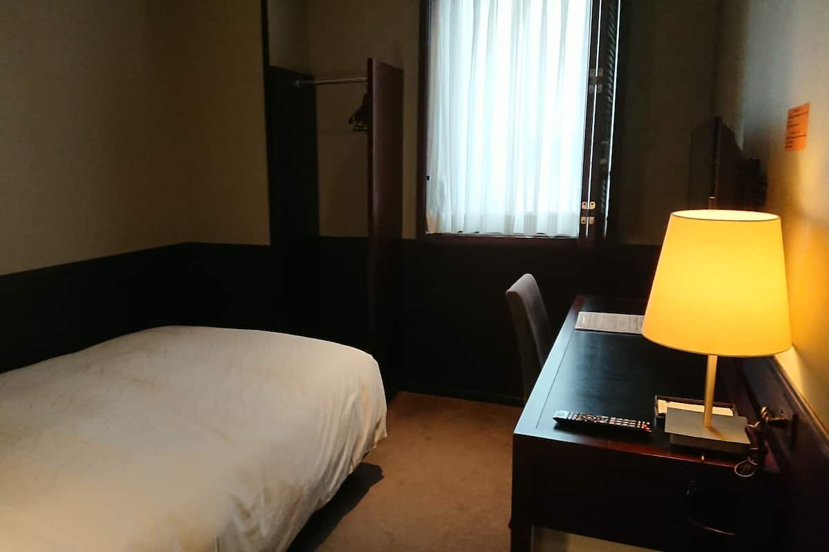 Desk, blackout curtains, iron/ironing board, free WiFi