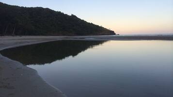 Beach nearby, white sand