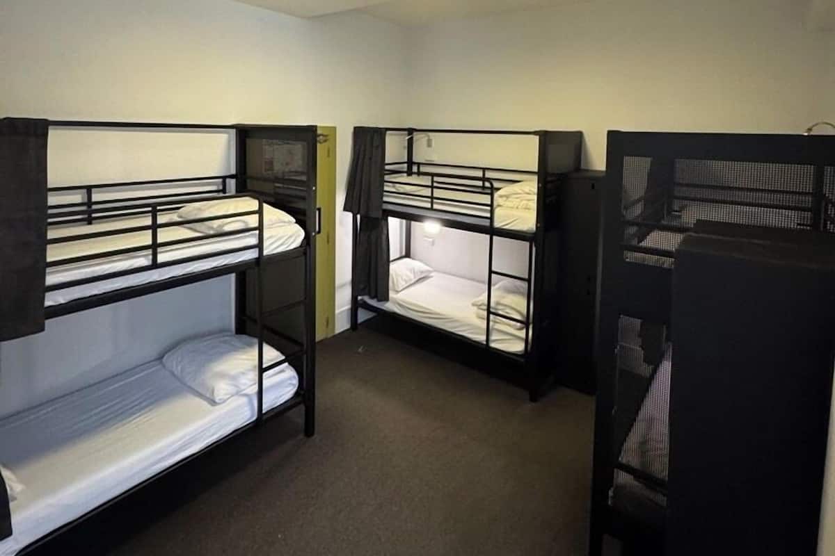 Bed in 6-Bed Female Dormitory with Shared Bathroom | Free WiFi, bed sheets