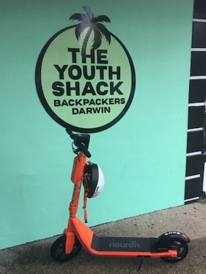 Voorkant van accommodatie