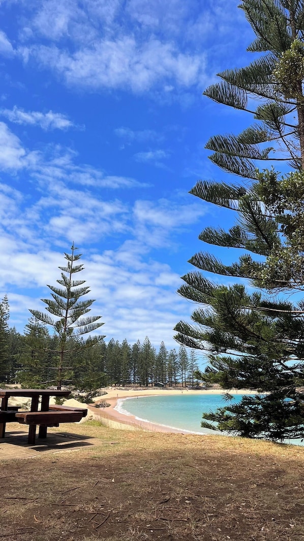 Beach nearby