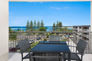 2 Bedroom Ocean View  | Balcony - Joanne Apartments (Caloundra)