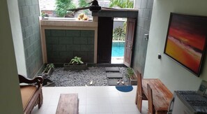 Living area - Arca Bungalow (Legian)