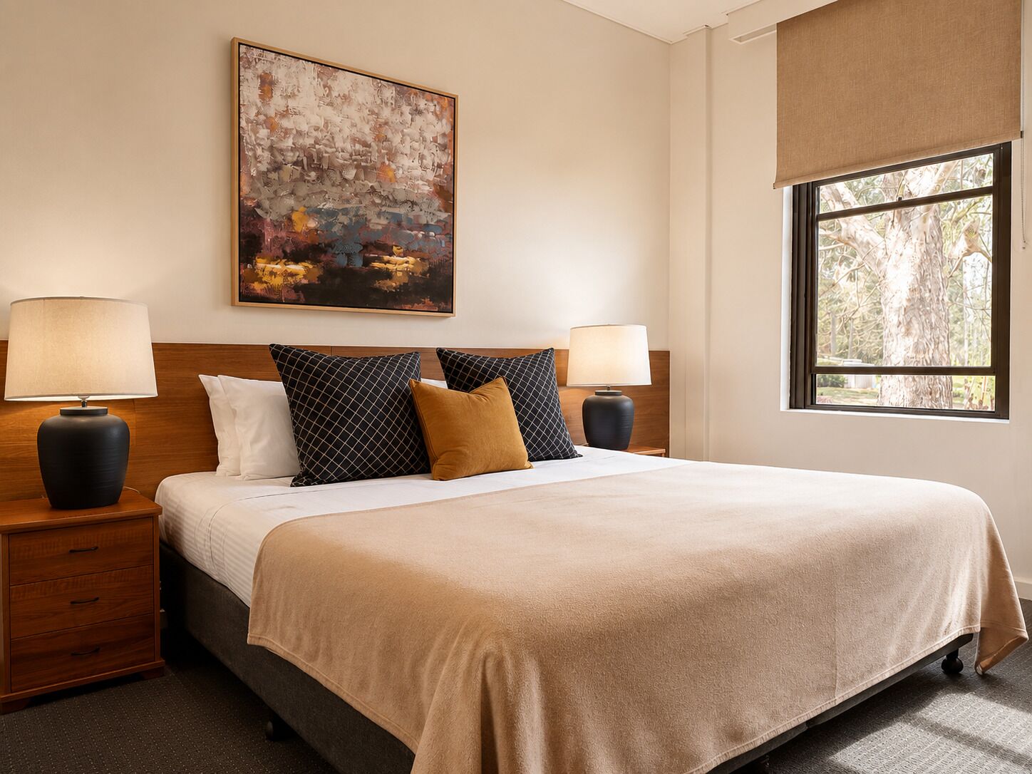 Standard Room (King Suite) | Iron/ironing board, free WiFi, bed sheets