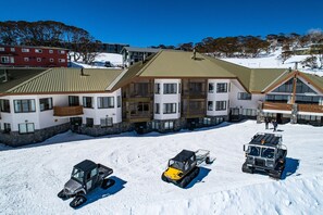 Overnatningsstedets facade