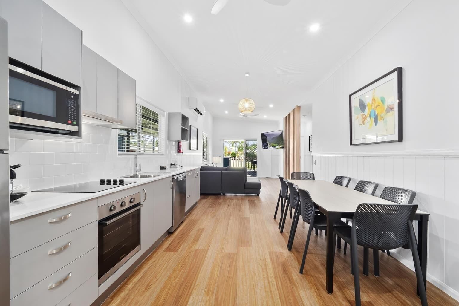 3 Bedroom Superior Poolside Villa | Private kitchen | Fridge, stovetop, coffee/tea maker, electric kettle